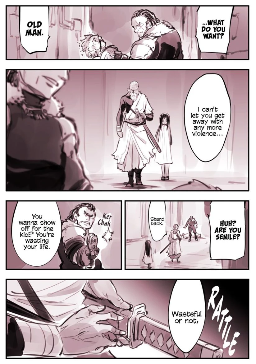 Baca Komik Old Swordsman and Kid Bahasa Indonesia
